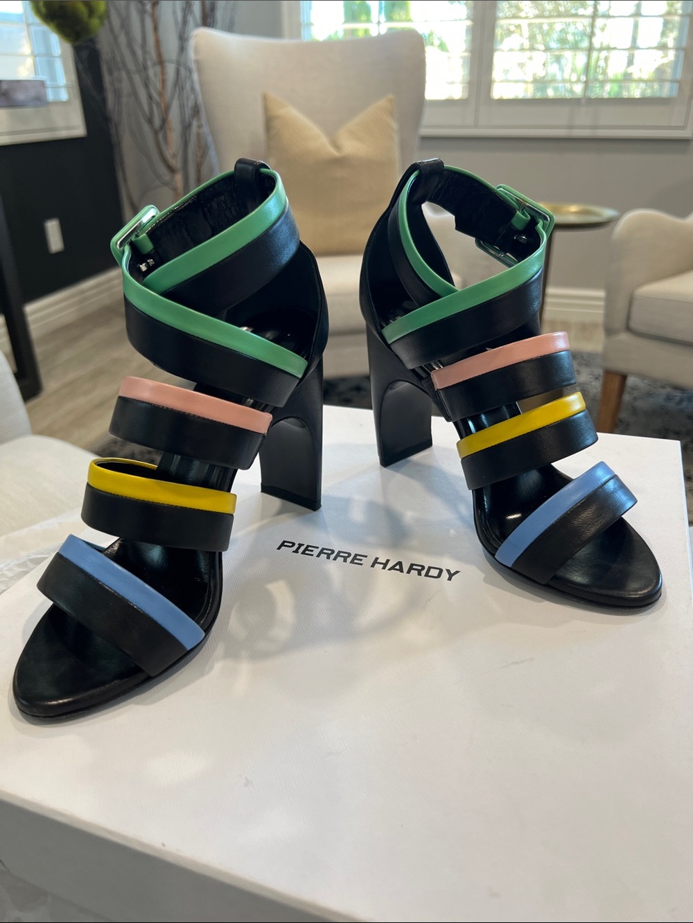 Pierre Hardy Color Block Heel